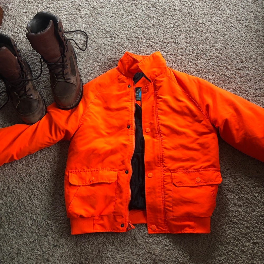 Orange Puff Hunter Jacket